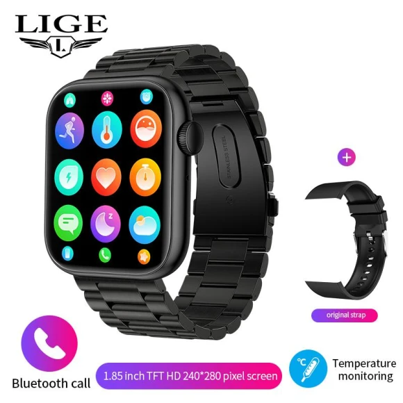 Smartwatch with Body Temperature Monitoring — Smart Watch, LIGE
