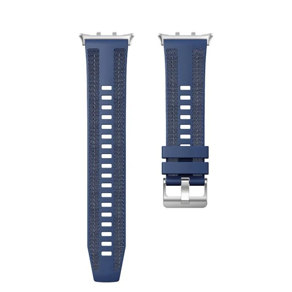 Watch Strap in Dark Blue with Silver Connector — Smart Watch, Honor