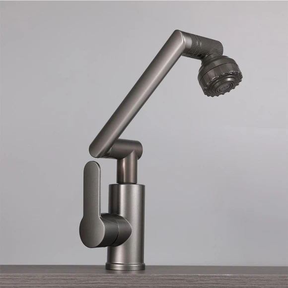 Extendable Hot and Cold Water Rotating Robot Faucets — Sink Faucets & Parts, DiagonAlley