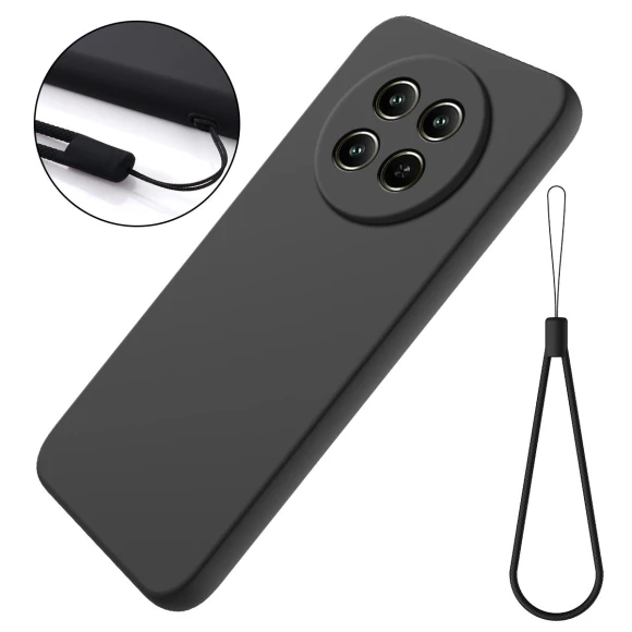 Liquid Silicone Drop-Proof Phone Cover with Wrist Strap — Screen Protectors, Smartwatch 2025