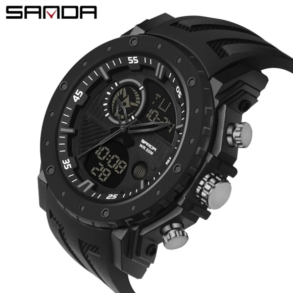 Smart Multifunctional Glow Electronic Watch — Smartwatches, SANDA