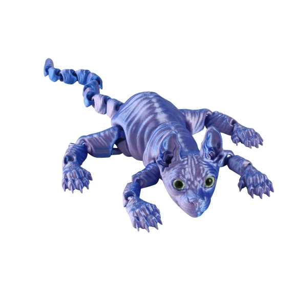 3D Printed Hinged Sphinx Toy — Dolls & Figures, bukaixindianpu