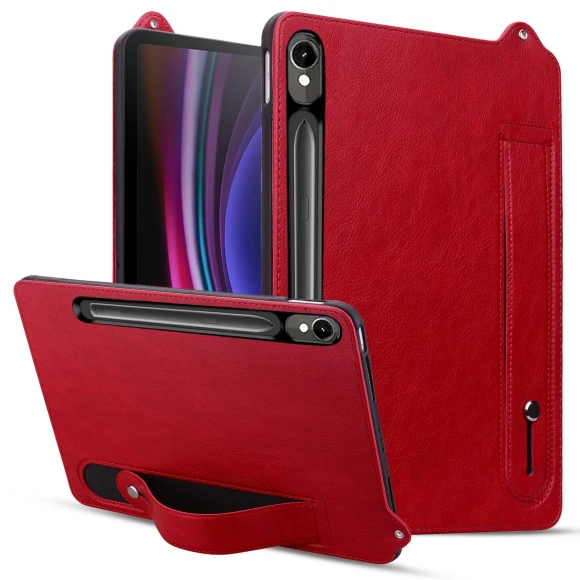 Tablet Case with Hand Strap and Kickstand — Keyboard Cases, Smartwatch 2025