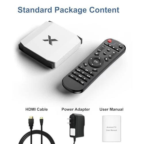 Android TV Box with 4GB RAM and 32GB Storage — Smart TV, RINGREAT