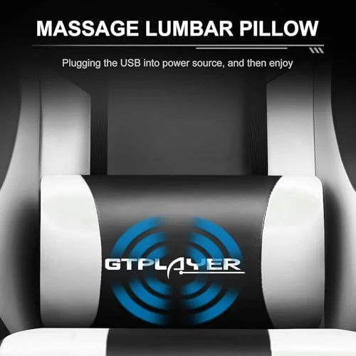 Gaming Chair with Footrest and Lumbar Support — Smart Chairs, GTPLAYER