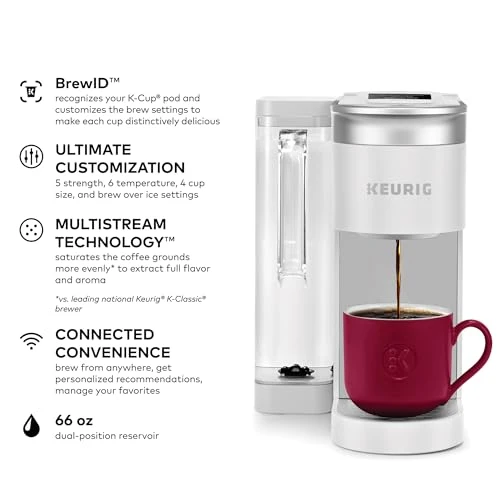 Single Serve Coffee Maker With WiFi Compatibility — Coffee Maker, Keurig