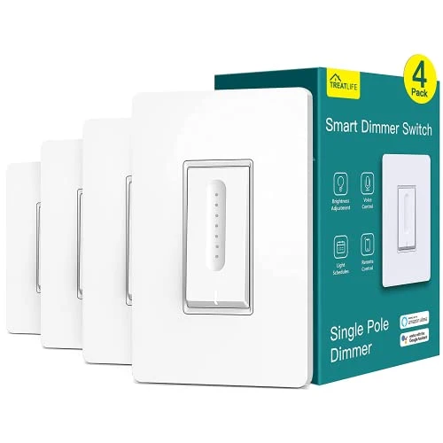 Smart Dimmer Switch 4 Pack — Smart Switch, TREATLIFE