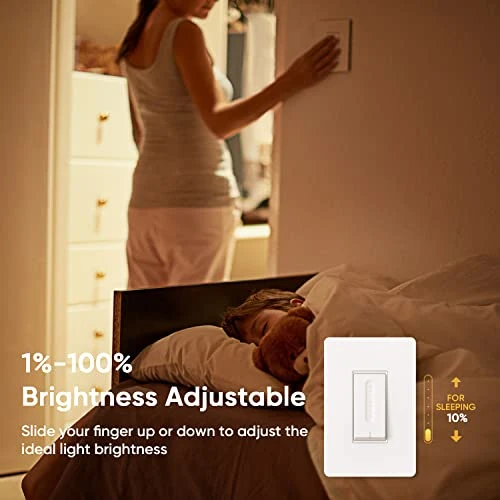 Smart Dimmer Switch 4 Pack — Smart Switch, TREATLIFE