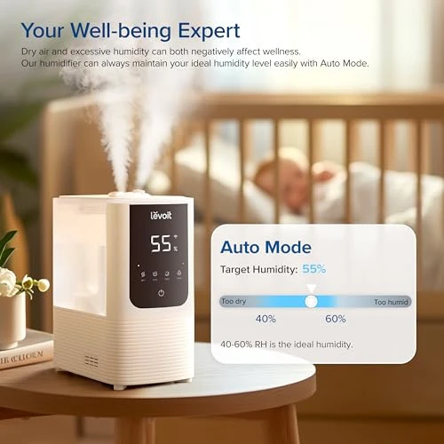 Smart Warm and Cool Mist Air Humidifier — Humidifier, LEVOIT