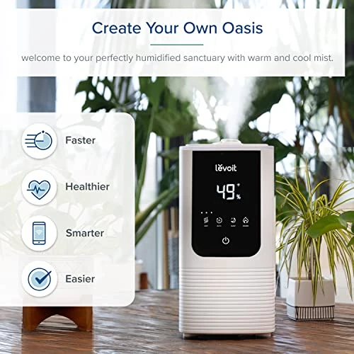 Smart Warm and Cool Mist Air Humidifier — Humidifier, LEVOIT