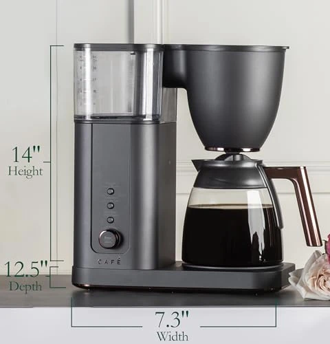 Specialty Drip Coffee Maker with 10-Cup Glass Carafe — Coffee Maker, Café