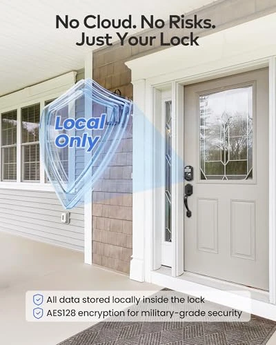 WiFi Smart Lock with Fingerprint and Keypad — Smart Lock, TEEHO