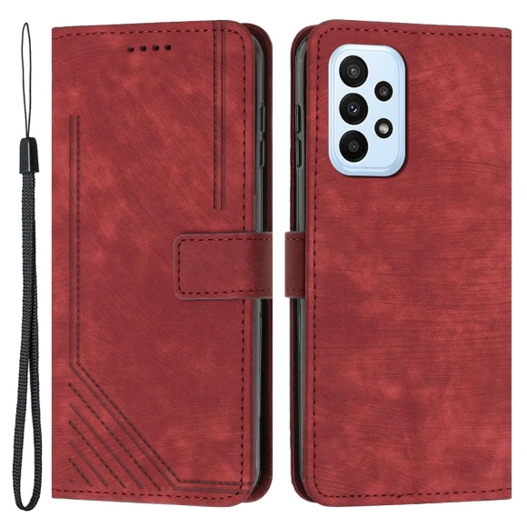 Imprinted PU Leather Case Skin-Touch Wallet Phone Cover — Protective Covers, Smartwatch 2025