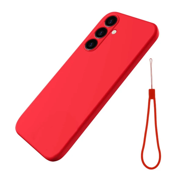 Liquid Silicone Phone Case with Strap — Phone Accessories, Smartwatch 2025