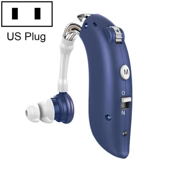Smart Noise Cancelling Ear-hook Rechargeable Hearing Aids — Hearing Support, Sunsky-Spare Parts