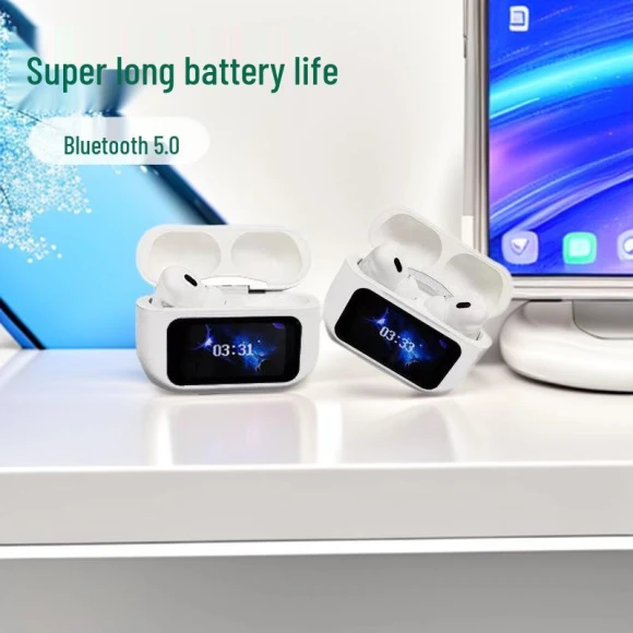 AI Smart Headset with Translation, ANC Noise Cancellation, Bluetooth, Touchscreen — Wireless Earbuds, Chose One