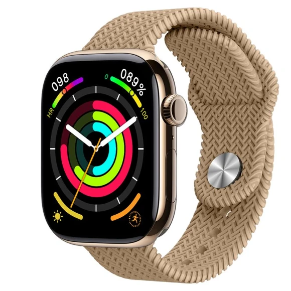 Smart Watch with AMOLED Display, AI Assistant, and Health Monitoring — Smart Watch, Happy World Electronics