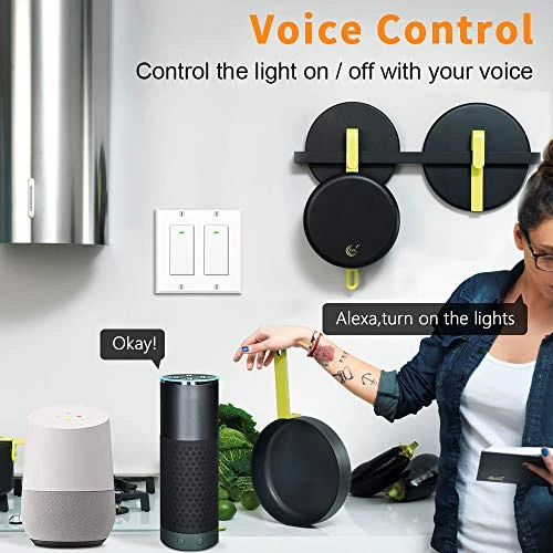 Double Smart WiFi Light Switches — Smart Switch, bekca