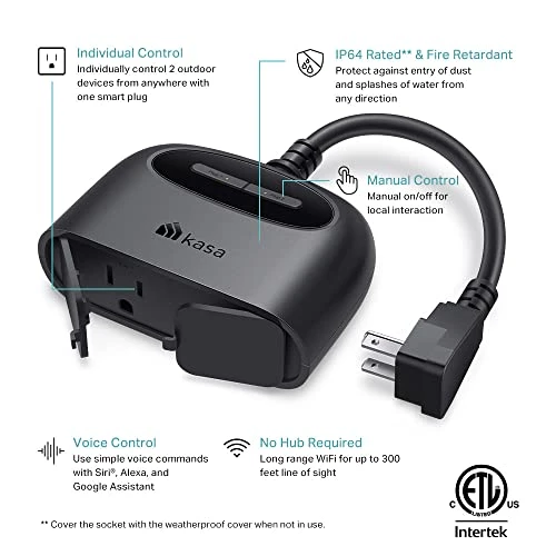 Outdoor Smart Plug — Smart Plug, Kasa Smart