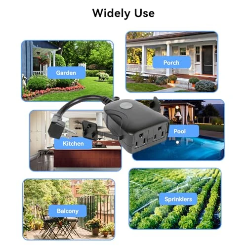 Smart Outdoor WiFi Plug — Smart Plug, Swokely