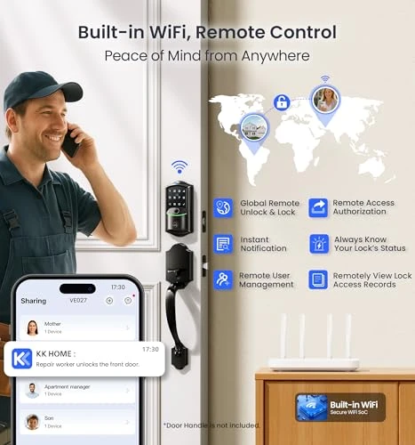 Built-in Wi-Fi Smart Lock — Smart Lock, Veise