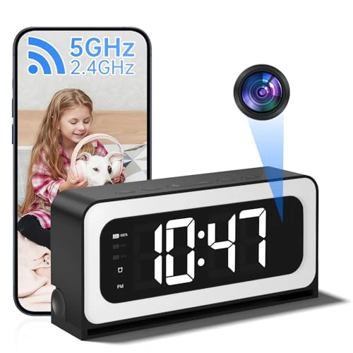 Smart Clock Camera — Baby Monitor, JUFLSKY