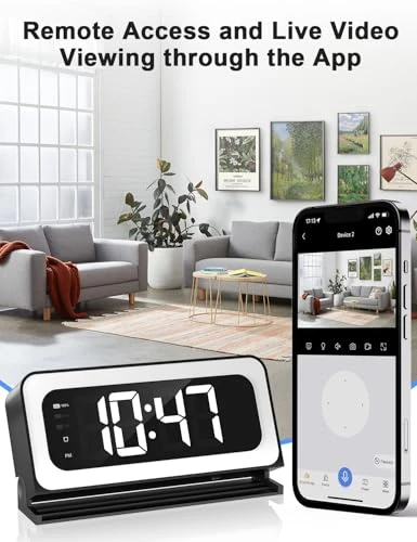 Smart Clock Camera — Baby Monitor, JUFLSKY