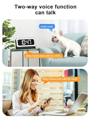 Smart Clock Camera — Baby Monitor, JUFLSKY