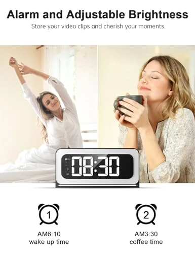 Smart Clock Camera — Baby Monitor, JUFLSKY