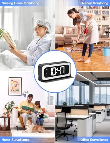 Smart Clock Camera — Baby Monitor, JUFLSKY