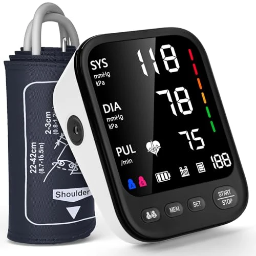 Automatic Upper Arm Blood Pressure Monitor — Blood Pressure Monitor, Invaxe