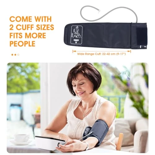 Automatic Upper Arm Blood Pressure Monitor — Blood Pressure Monitor, Invaxe