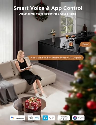 Smart Electric Kettle with Tea Infuser — Electric Kettle, GoveeLife