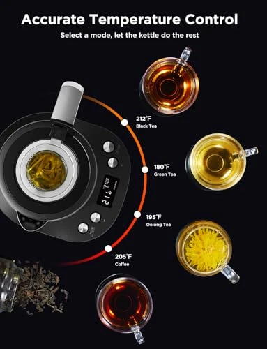 Smart Electric Kettle with Tea Infuser — Electric Kettle, GoveeLife