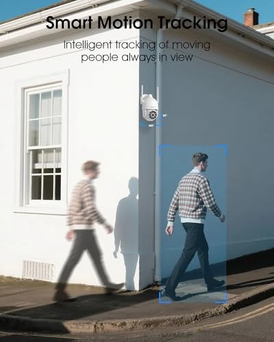 2K Security Camera Outdoor with Motion Tracking, Spotlight, and Siren — Security Camera, ARCCTV