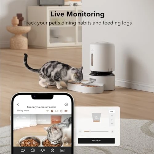 Automatic Cat Feeder with Camera — Automatic Pet Feeder, PETLIBRO