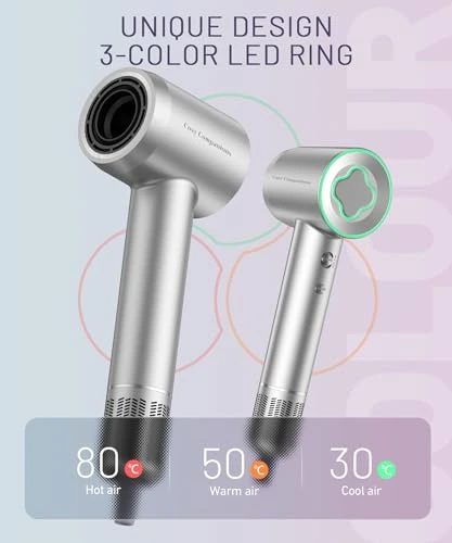 Hair Dryer with Diffuser and Nozzle, Cosy Companions