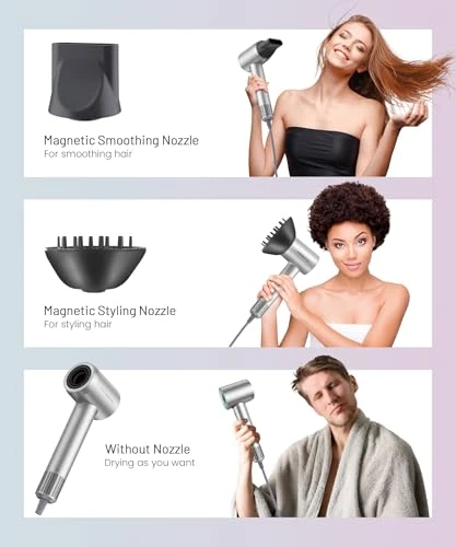 Hair Dryer with Diffuser and Nozzle, Cosy Companions