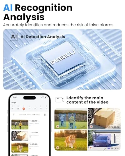 Outdoor Security Camera Wireless — Security Camera, MISECU