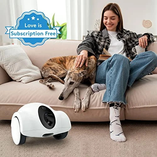 Pet Camera with Treat Dispenser and Interactive Laser — Robot Pet, Youpet