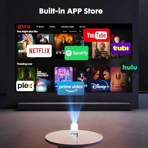 Mini Projector with WiFi and Bluetooth — Smart Projector, Tecaki