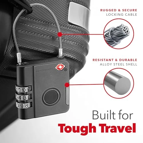 Smart Tracking Luggage Locks — Smart Luggage, KeySmart