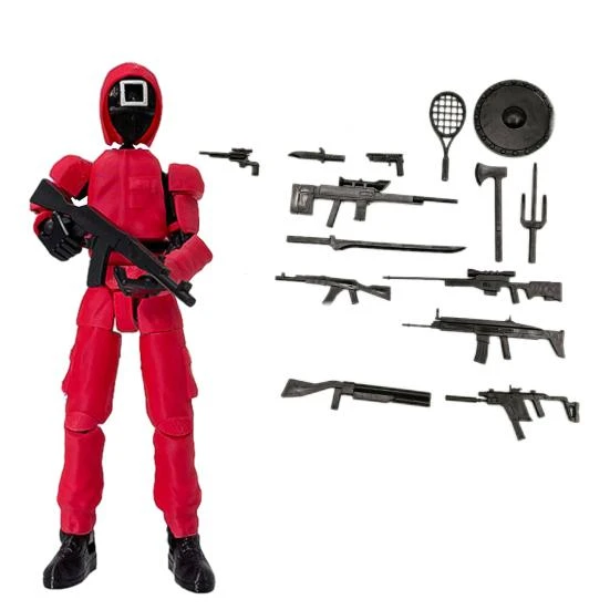 3D Printed Robot Figure with Movable Joints and Accessories — Heroic Collectibles, Home Textile Star