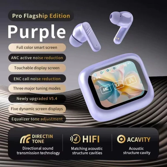 Bluetooth Headphones with Touch Screen — Headsets, Uav parts center