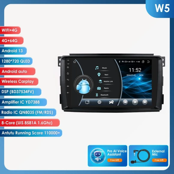 Car Multimedia System — Car Infotainment System, Hizpo