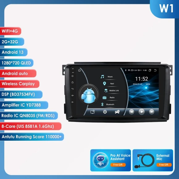 Car Multimedia System — Car Infotainment System, Hizpo