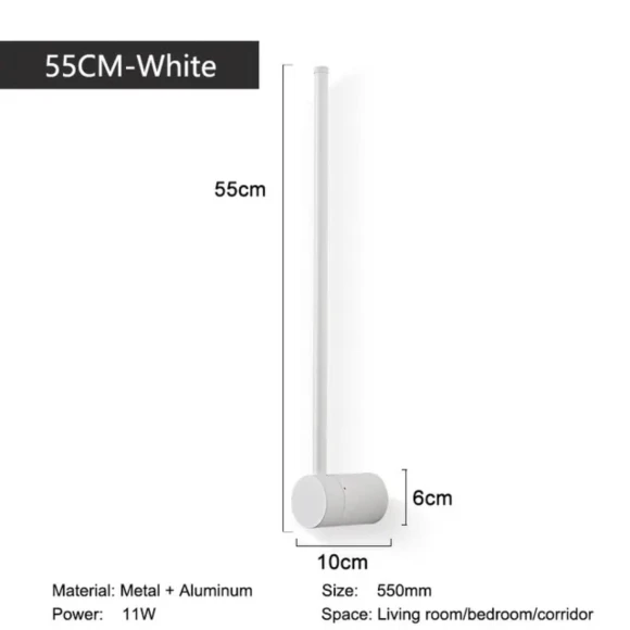 Touch Dimmer LED Wall Lights — Wall Lighting, Elegant Living House