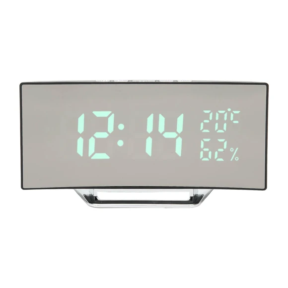 Digital Alarm Clock with Light Sensor and Dimmable Display, iTOMA