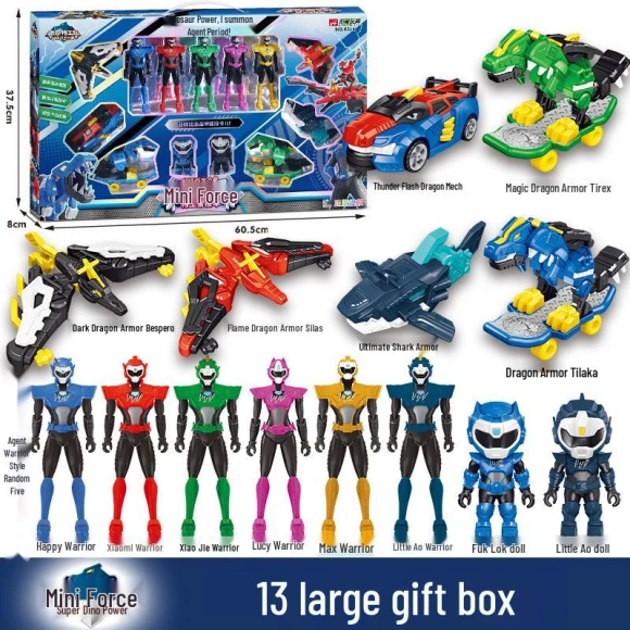 Mini Force Super Dinosaur Mech Robot Scooter Toy — Playsets, Super Go