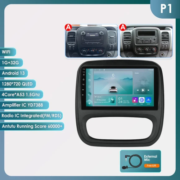 4G AI Voice Android Auto Car Radio — Car Infotainment System, OSSURET